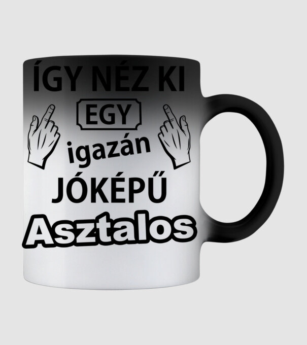  minta fekete pólón