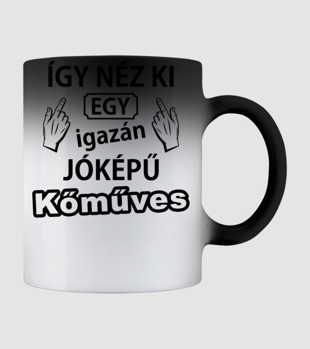  minta fekete pólón