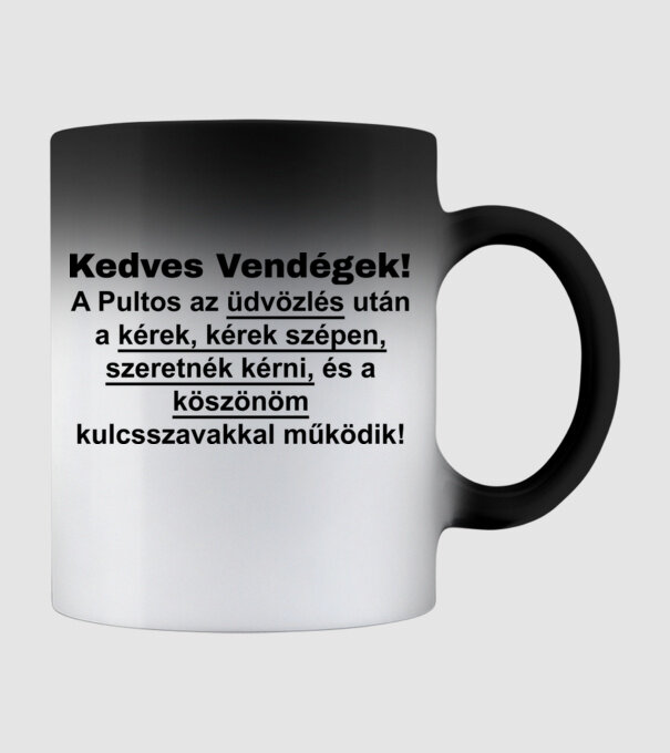  minta fekete pólón