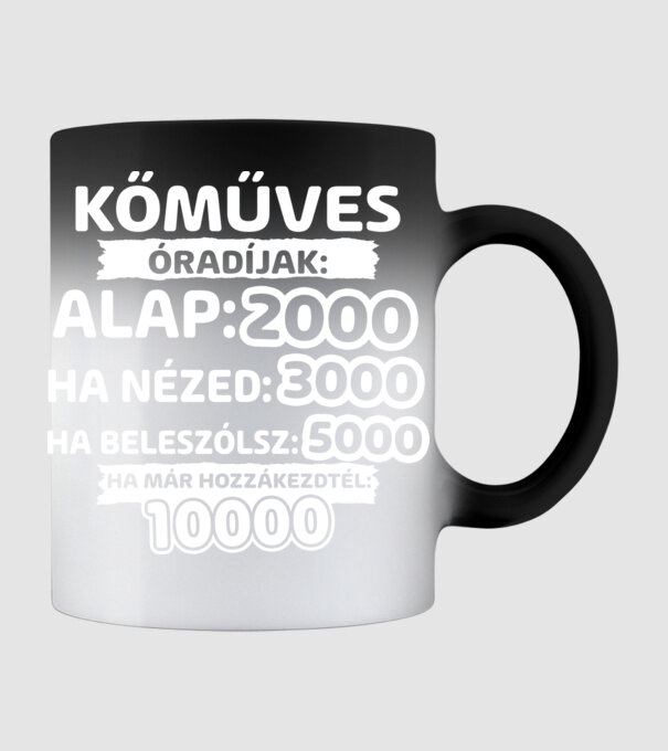  minta fekete pólón