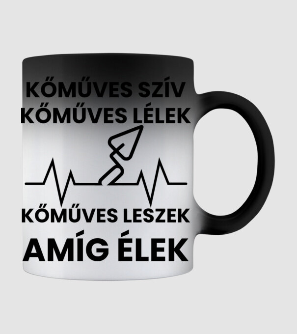  minta fekete pólón