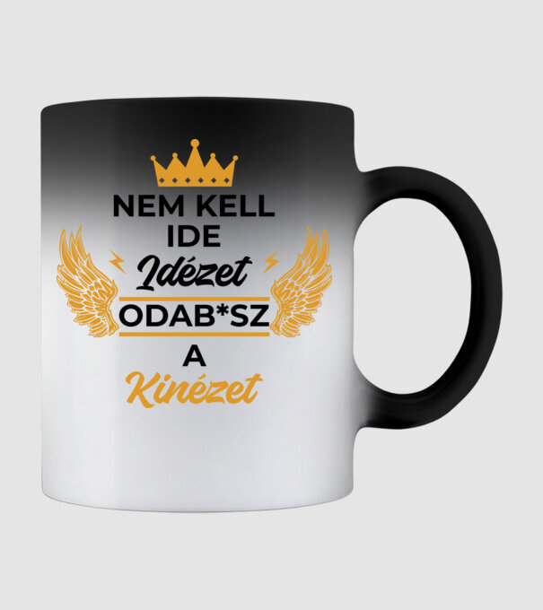  minta fekete pólón