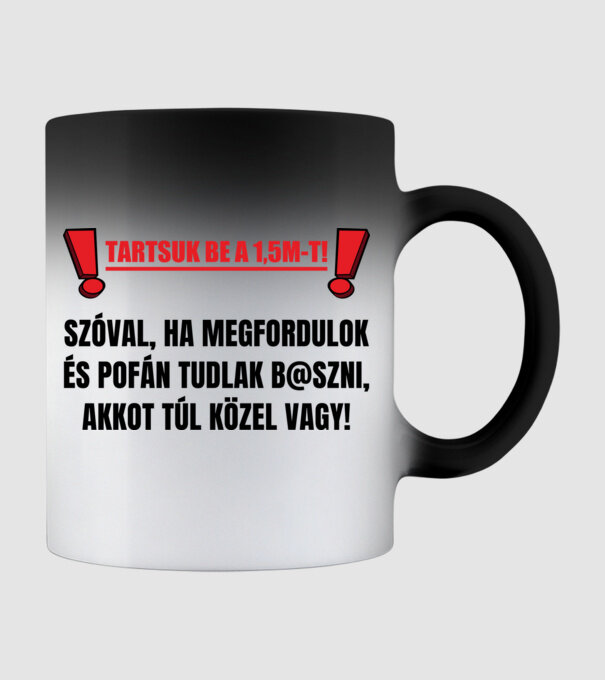  minta fekete pólón