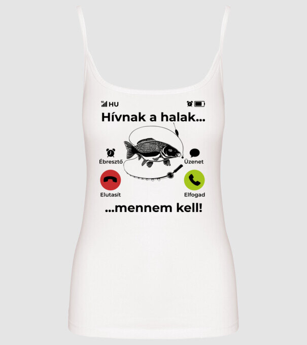  minta fehér pólón