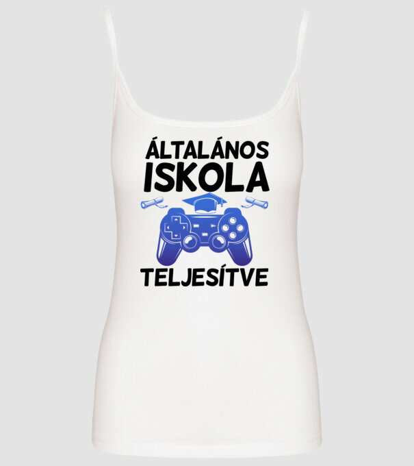  minta fehér pólón