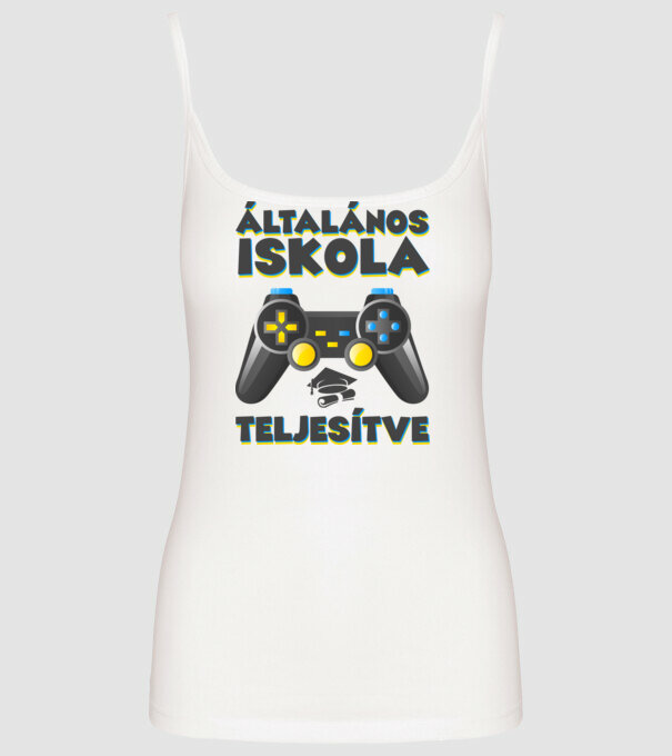 minta fehér pólón