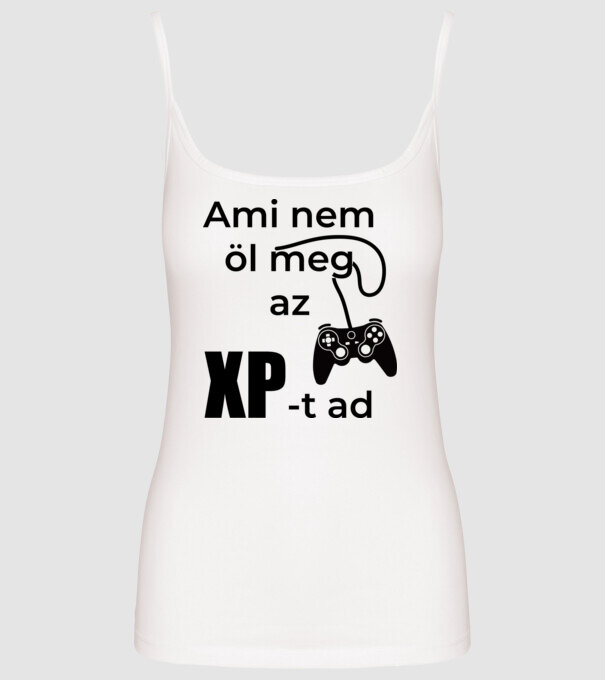  minta fehér pólón