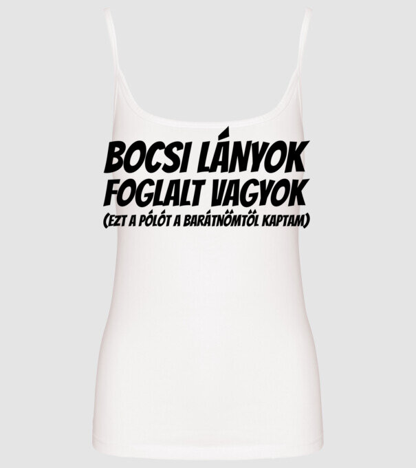  minta fehér pólón