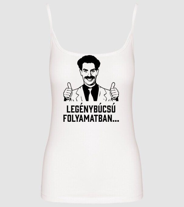  minta fehér pólón