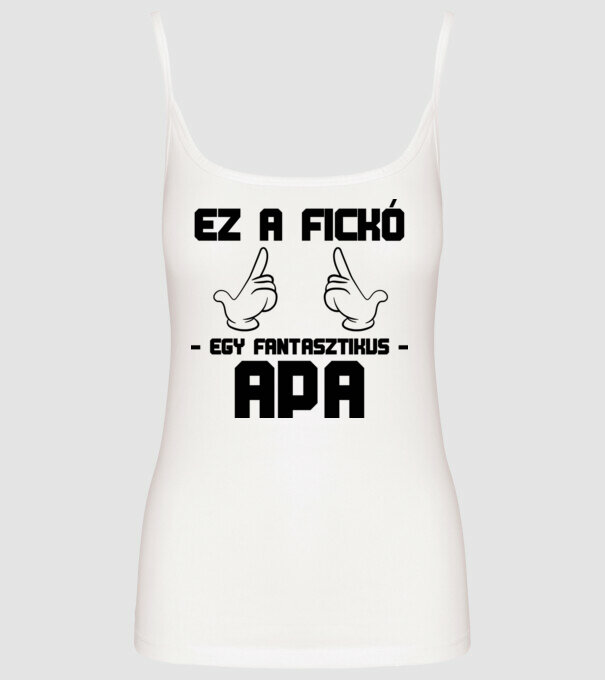  minta fehér pólón