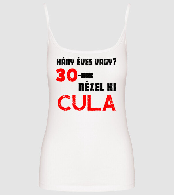  minta fehér pólón