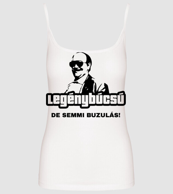  minta fehér pólón