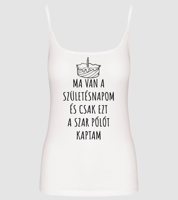  minta fehér pólón