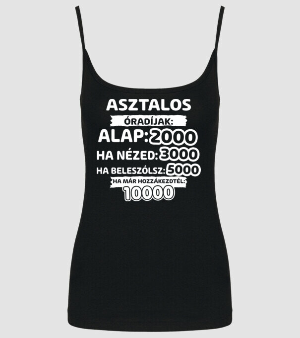  minta fekete pólón