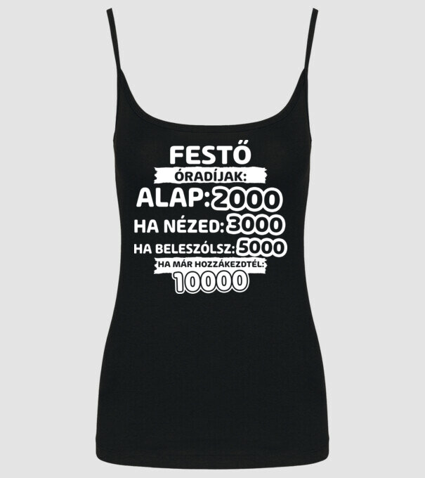  minta fekete pólón