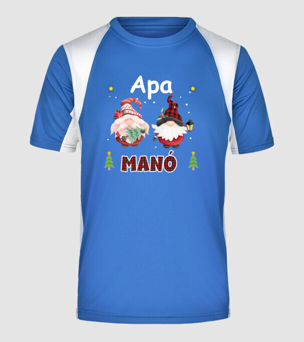  minta királykék pólón