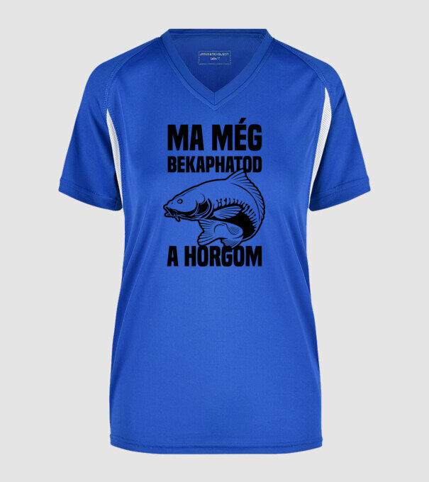  minta királykék pólón