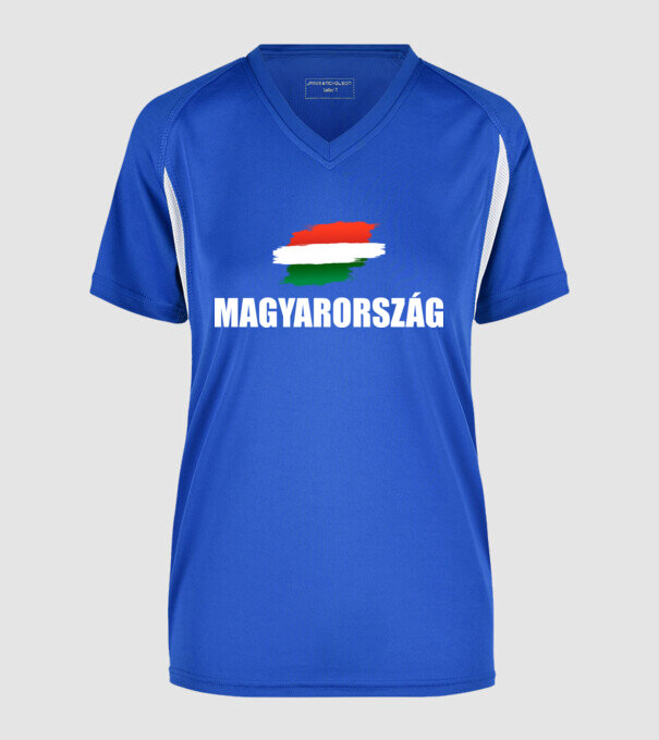  minta királykék pólón