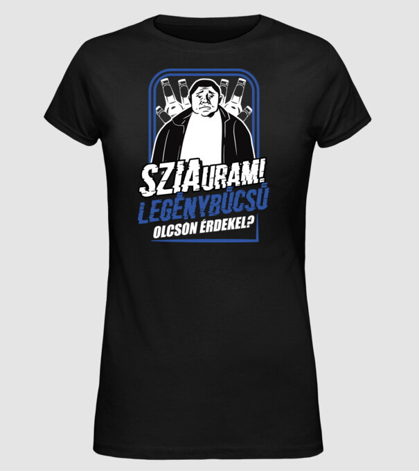  minta fekete pólón